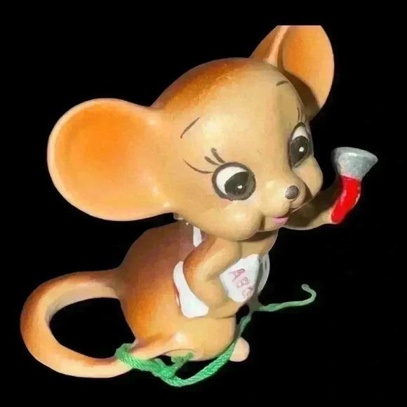 Vintage Josef Originals  Mouse Figurines Lot (2)‎ with Labels Made In Japan - Picture 8 of 10